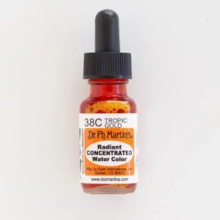 Brush^Dr. Ph. Martins Radiant Concentrated 38C Tropic Gold - Little Painter Art | Exploring the Endless Possibilities of Art