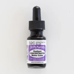 Brush^Dr. Ph. Martins Radiant Concentrated 32C Hyacinth Blue - Little Painter Art | Exploring the Endless Possibilities of Art
