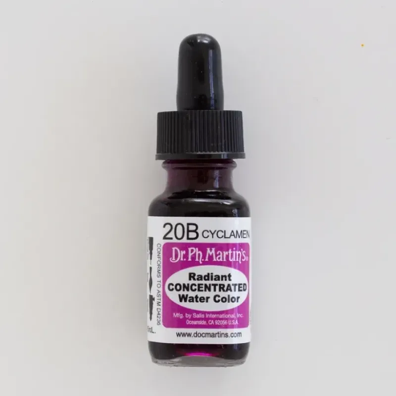 Brush^Dr. Ph. Martins Radiant Concentrated 20B Cyclamen - Little Painter Art | Exploring the Endless Possibilities of Art