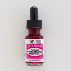 Brush^Dr. Ph. Martins Radiant Concentrated 19B Wild Rose - Little Painter Art | Exploring the Endless Possibilities of Art