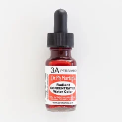 Brush^Dr. Ph. Martins Radiant Concentrated 3A Persimmon - Little Painter Art | Exploring the Endless Possibilities of Art