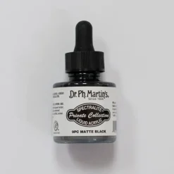Canvas^Dr. Ph. Martins Spectralite 9PC Matte Black - Little Painter Art | Exploring the Endless Possibilities of Art