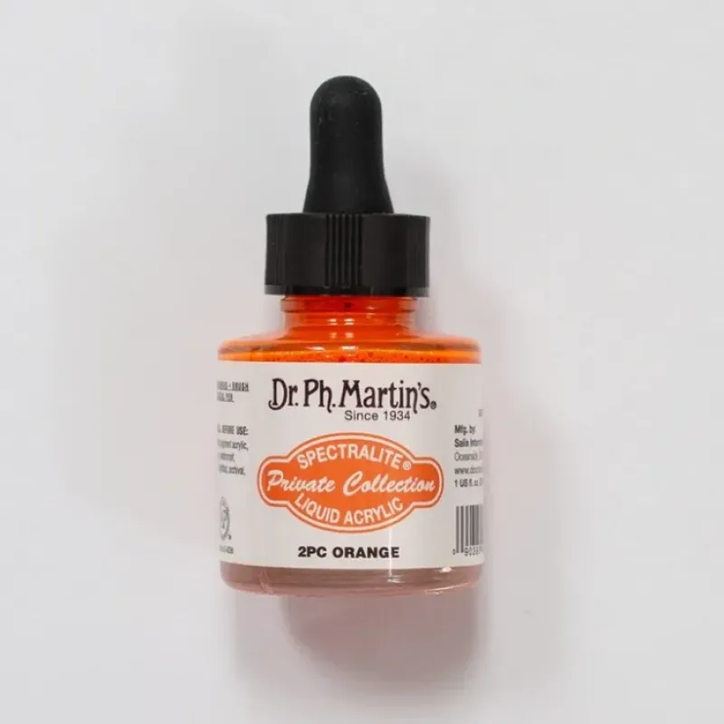 Canvas^Dr. Ph. Martins Spectralite 2PC Orange - Little Painter Art | Exploring the Endless Possibilities of Art
