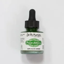 Canvas^Dr. Ph. Martins Spectralite 24PC Olive Green - Little Painter Art | Exploring the Endless Possibilities of Art