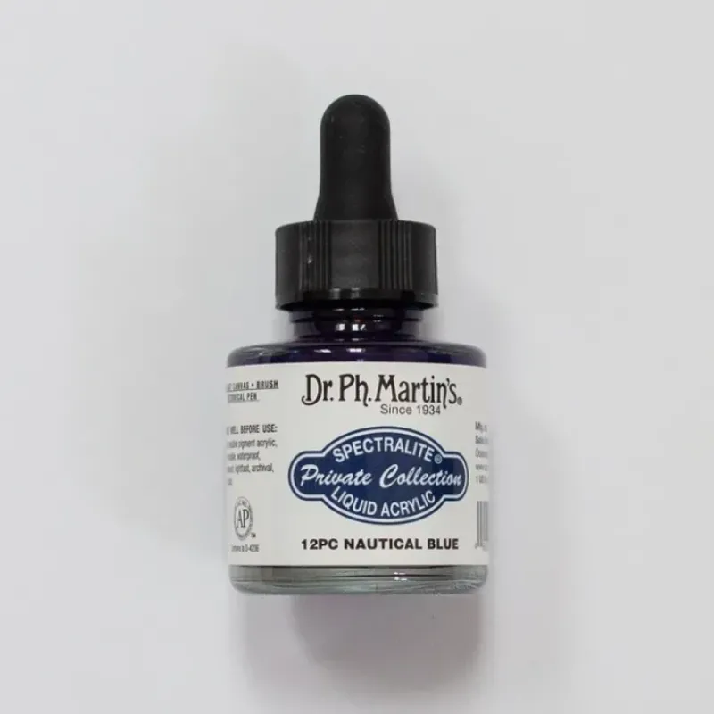 Canvas^Dr. Ph. Martins Spectralite 12PC Nautical Blue - Little Painter Art | Exploring the Endless Possibilities of Art
