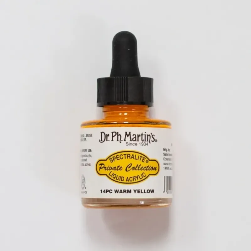 Canvas^Dr. Ph. Martins Spectralite 14PC Warm Yellow - Little Painter Art | Exploring the Endless Possibilities of Art