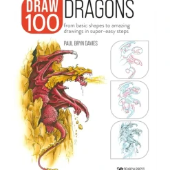 Draw 100: Dragons - P.B. Davies - Little Painter Art | Exploring the Endless Possibilities of Art| Shop All