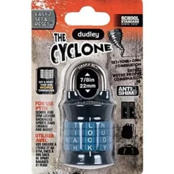 Shop All^Dudley Cyclone Combination Lock - Assorted Colours - Little Painter Art | Exploring the Endless Possibilities of Art