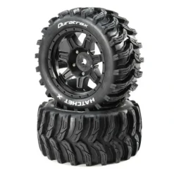 Shop All^Duratrax Hatchet X Belted Mounted Tires, 24mm Black (2) - Little Painter Art | Exploring the Endless Possibilities of Art
