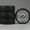 Duratrax 16-Spoke Chrome Wheel, Radial (4) - Little Painter Art | Exploring the Endless Possibilities of Art| Shop All