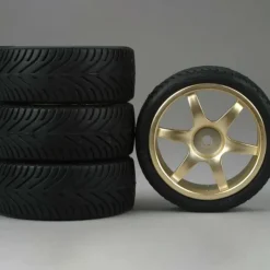Shop All^Duratrax 6-Spoke Gold Wheel, Radial (4) - Little Painter Art | Exploring the Endless Possibilities of Art