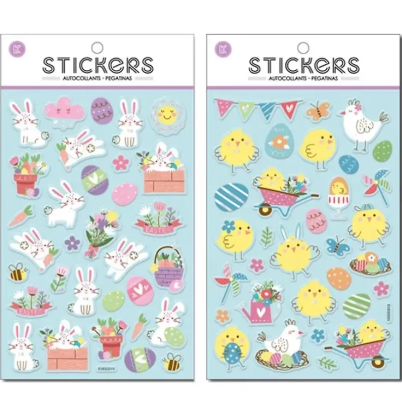 Easter Treasures Foil Stickers, Assorted - Little Painter Art | Exploring the Endless Possibilities of Art| Hot