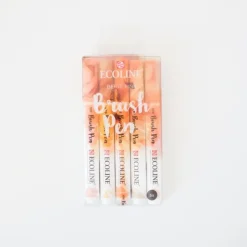 Brush^Ecoline brushpen set Beige Pink - Little Painter Art | Exploring the Endless Possibilities of Art