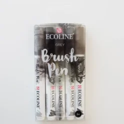Brush^Ecoline brushpen set Grey - Little Painter Art | Exploring the Endless Possibilities of Art