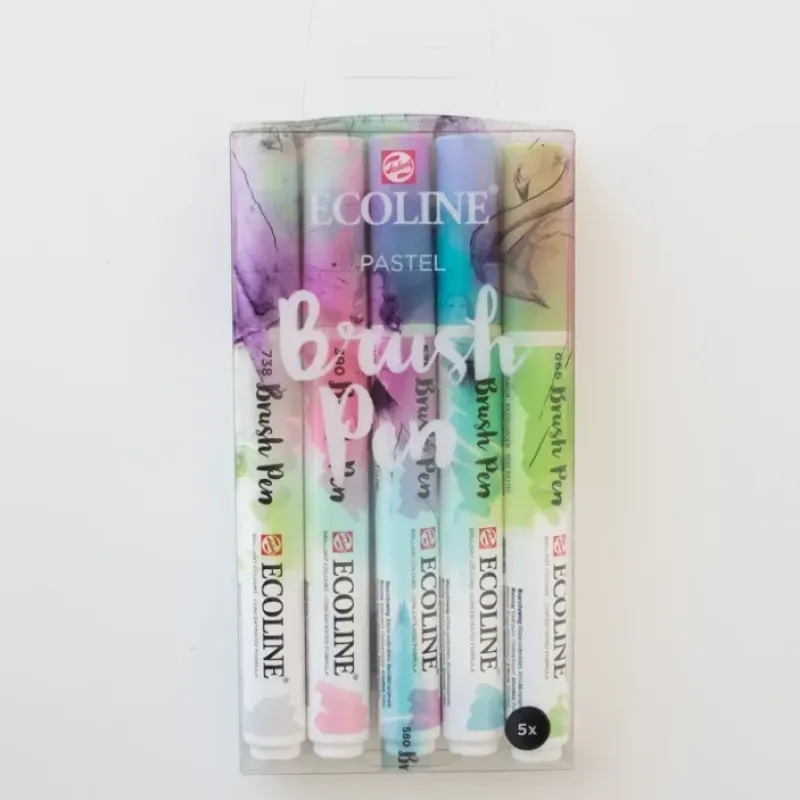 Brush^Ecoline brushpen set Pastel - Little Painter Art | Exploring the Endless Possibilities of Art