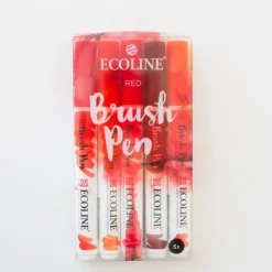 Brush^Ecoline brushpen set Red - Little Painter Art | Exploring the Endless Possibilities of Art