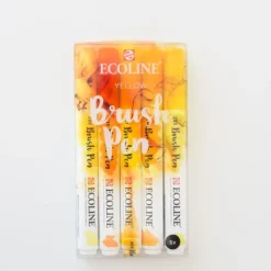 Brush^Ecoline brushpen set Yellow - Little Painter Art | Exploring the Endless Possibilities of Art