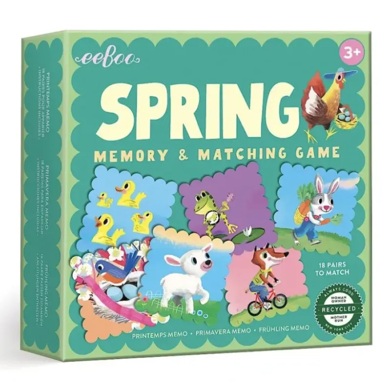 Hot^eeBoo Matching & Memory Game - Spring - Little Painter Art | Exploring the Endless Possibilities of Art