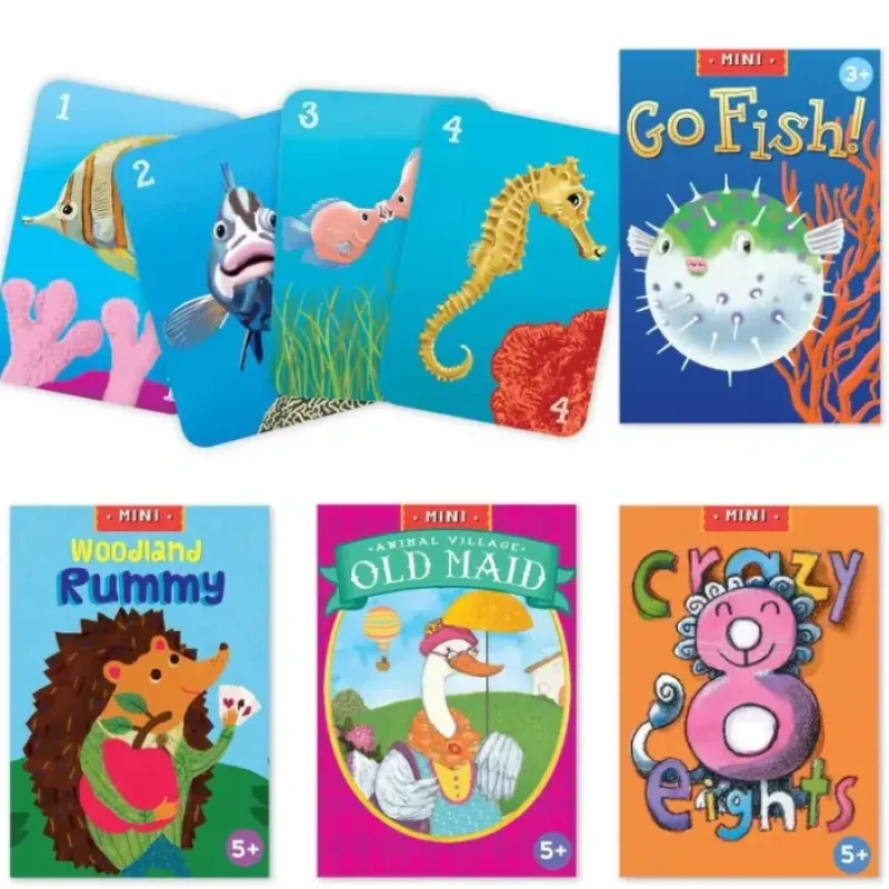 Hot^eeBoo Miniature Playing Cards, Assorted - Little Painter Art | Exploring the Endless Possibilities of Art
