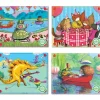 Hot^eeBoo 36pc Mini Puzzle, Assorted - Little Painter Art | Exploring the Endless Possibilities of Art