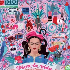 Shop All^eeBoo 1000pc Puzzle - Viva La Vida - Little Painter Art | Exploring the Endless Possibilities of Art