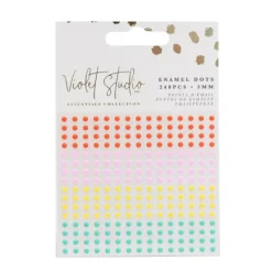 Enamel Dots Brights - 240 Piece - Violet Studios - Little Painter Art | Exploring the Endless Possibilities of Art| Shop All