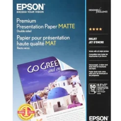 Shop All^Epson Premium Photo Paper 8.5x11" 2-sided Matte (50 sheets) - Little Painter Art | Exploring the Endless Possibilities of Art