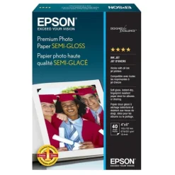 Shop All^Epson Premium Photo Paper 4"x6" Semigloss (40 sheets) - Little Painter Art | Exploring the Endless Possibilities of Art