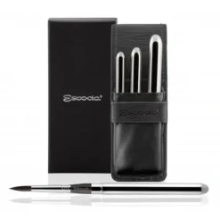 Brush^Escoda Prado Synthetic Rounds Travel Brush 3pk Set - Little Painter Art | Exploring the Endless Possibilities of Art