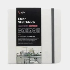 Shop All^Etchr sketchbook Square 6" Hot Pressed - Little Painter Art | Exploring the Endless Possibilities of Art
