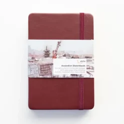 Shop All^Etchr Small Accordion Sketchbook Hot Pressed 9,5x14,5cm - Little Painter Art | Exploring the Endless Possibilities of Art