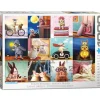 Shop All^Eurographics 1000pc Puzzle - Funny Bunnies - Little Painter Art | Exploring the Endless Possibilities of Art