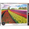 Hot^Eurographics 1000pc Puzzle - Netherlands Tulip Field - Little Painter Art | Exploring the Endless Possibilities of Art