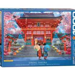 Shop All^Eurographics 1000pc Puzzle - Spring Sakura - Little Painter Art | Exploring the Endless Possibilities of Art