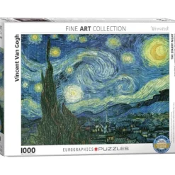 Shop All^Eurographics 1000pc Puzzle - Van Gogh: Starry Night - Little Painter Art | Exploring the Endless Possibilities of Art