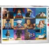Hot^Eurographics 1000pc Puzzle - Zodiac Cats - Little Painter Art | Exploring the Endless Possibilities of Art