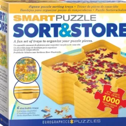 Shop All^Eurographics Smart Puzzle Sort & Store Trays 6pk - Little Painter Art | Exploring the Endless Possibilities of Art