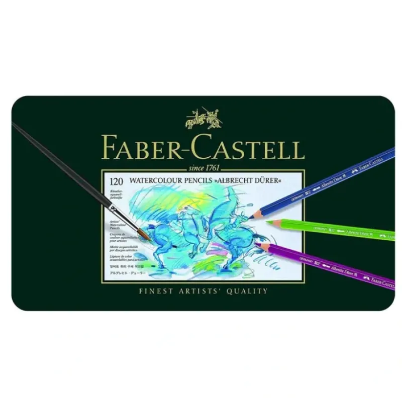Pigment^Faber-Castell Albrecht Durer Watercolour Pencils - Set of 120 - Little Painter Art | Exploring the Endless Possibilities of Art