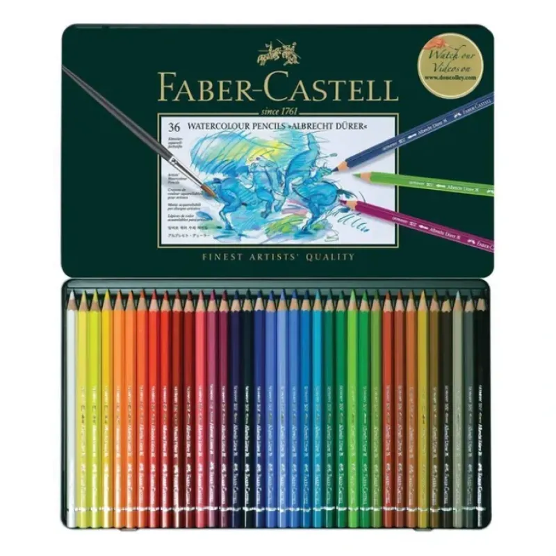 Pigment^Faber-Castell Albrecht Durer Watercolour Pencils - Set of 36 - Little Painter Art | Exploring the Endless Possibilities of Art