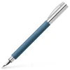 Brush^Faber-Castell Ambition Fountain Pen, Blue Resin, Fine - Little Painter Art | Exploring the Endless Possibilities of Art