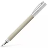 Faber-Castell Ambition Fountain Pen, White Sand, Fine - Little Painter Art | Exploring the Endless Possibilities of Art| Shop All