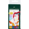 Pigment^Faber-Castell Fine Pitt Brush Pens - Basic - Set of 6 - Little Painter Art | Exploring the Endless Possibilities of Art