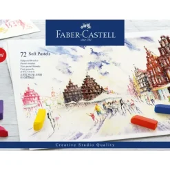 Faber-Castell Mini Soft Pastels - Set of 72 - Little Painter Art | Exploring the Endless Possibilities of Art| Pigment