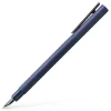 Shop All^Faber-Castell Neo Slim Fountain Pen, Aluminum Dark Blue, Fine - Little Painter Art | Exploring the Endless Possibilities of Art