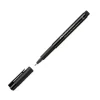 Faber-Castell Pitt Artist Pen, Fude Hard, Black - Little Painter Art | Exploring the Endless Possibilities of Art| Pigment