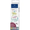 Pigment^Faber-Castell Pitt Artist Pen Set 4pk Metallics - Little Painter Art | Exploring the Endless Possibilities of Art