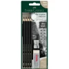 Shop All^Faber-Castell Pitt Graphite Matt Pencil Set - 4 Pencils and Accessories - Ultra Black - Little Painter Art | Exploring the Endless Possibilities of Art