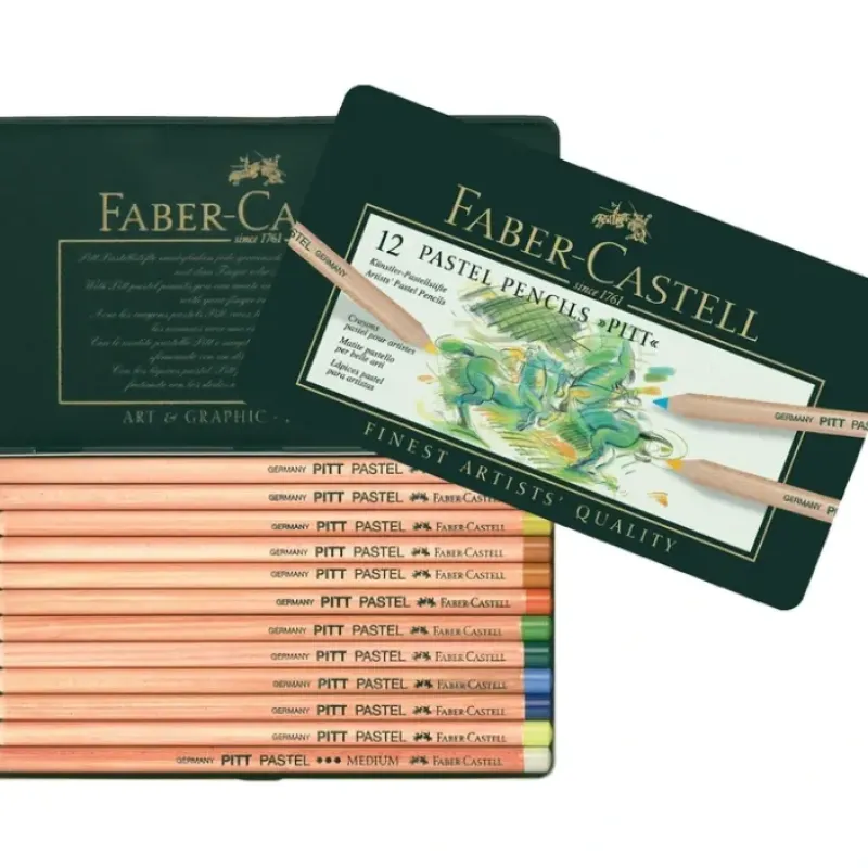 Pigment^Faber-Castell Pitt Pastel Pencil Set - Little Painter Art | Exploring the Endless Possibilities of Art