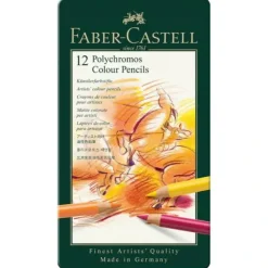 Pigment^Faber-Castell Polychromos Coloured Pencil Set 12pk - Little Painter Art | Exploring the Endless Possibilities of Art
