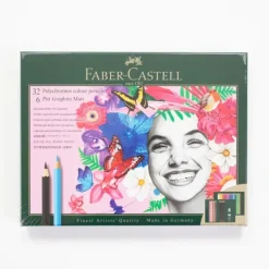 Shop All^Faber-Castell Polychromos 32st + Pitt grafiet mat 6st set - Little Painter Art | Exploring the Endless Possibilities of Art